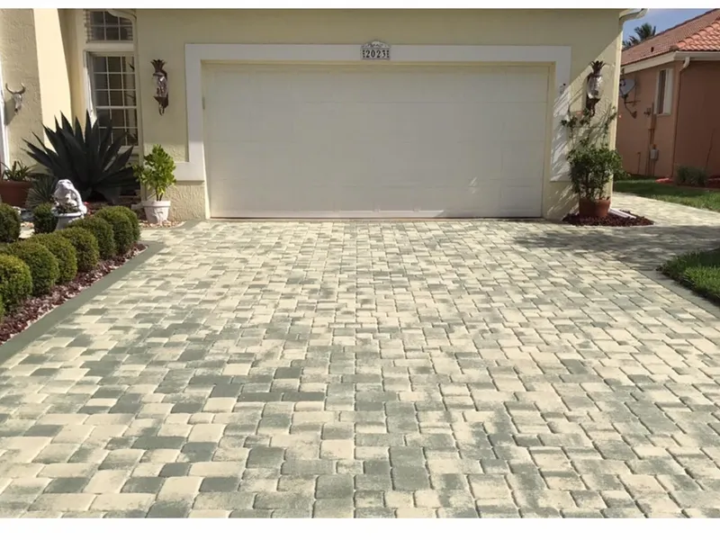 Paver Cleaning & Re-Sanding