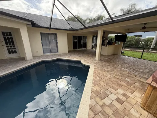 Paver Sealing project in Tampa, FL