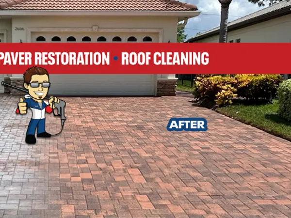 Paver sealing — Palm Harbor
