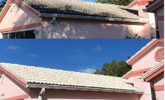 Pressure washing driveways and concrete