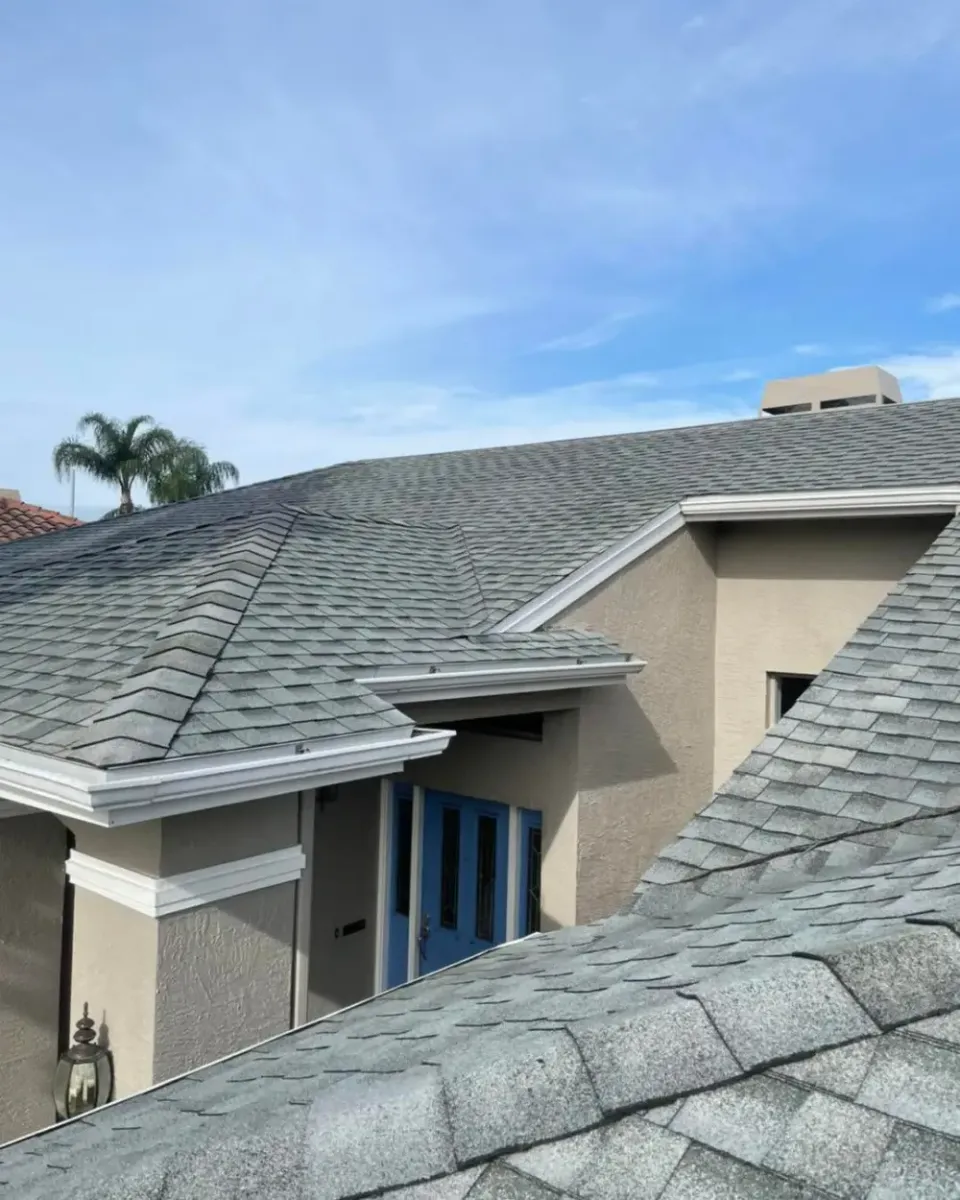 After — Multi-level shingle roof restored — Holiday, FL