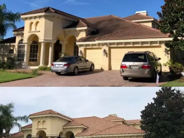 Roof cleaning in Holiday FL