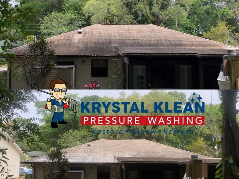 Roof Cleaning project in Oldsmar, FL